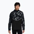 Pánská běžecká bunda Nike Miler Repel UV Printed black/black