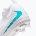 Dětské kopačky Nike Phantom 6 High Academy Jr FG/MG white/white/dusty cactus 7