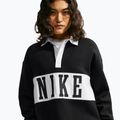 Dámská mikina Nike Studio Fleece Medium Weight total black/sail/sail 4