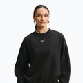Dámská mikina Nike Studio Fleece Medium Weight total black/sail 4