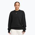 Dámská mikina Nike Studio Fleece Lightweight total black/sail