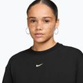 Dámská mikina Nike Studio Fleece Lightweight total black/sail 3