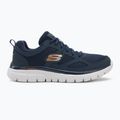 Pánské boty SKECHERS Burns Agoura navy/orange 2