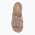 Dámské pantofle SKECHERS Go Walk Arch Fit 2.0 Dakota brown 5
