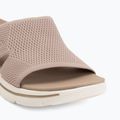 Dámské pantofle SKECHERS Go Walk Arch Fit 2.0 Dakota brown 7