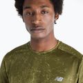 Pánské tričko na lezení New Balance Essentials Printed T-Shirt wakame/sport green 4
