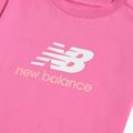 Dětské tričko New Balance Jersey Stacked Logo Tee pink satin 8