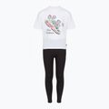 Dětská souprava New Balance Floral Shoe Graphic Tee and Legging nb bright white