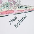 Dětská souprava New Balance Floral Shoe Graphic Tee and Legging nb bright white 6