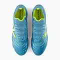 Kopačky New Balance Tekela Elite Low V5 FG metallic blue/alkaline green/team navy 5