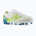Dětské kopačáky New Balance Furon Team V9 FG white/alkaline green