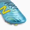Dětské kopačáky New Balance Tekela Team V5 FG metallic blue/alkaline green 7