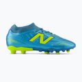 Dětské kopačáky New Balance Tekela Team V5 FG metallic blue/alkaline green 2