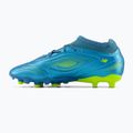 Dětské kopačáky New Balance Tekela Team V5 FG metallic blue/alkaline green 3