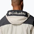 Pánská softshellová bunda Columbia Challenger II Windbreaker dark stone/shark 7