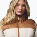 Dámská zateplená bunda Columbia Puffect III Cropped dark stone/camel brown 6