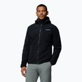 Pánská fleecová mikina Columbia Pacific Arch 200 Hooded FZ Fleece Black