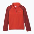Dětská fleecová mikina Columbia Glacial Half Zip super sonic/red oxide