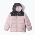 Dětská zateplená bunda  Columbia Puffect Hooded Mineral Pink/Black