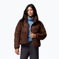 Dámská hybridní bunda Columbia Leadbetter Point II Sherpa Hybrid tobacco 5