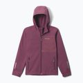 Dětská softshellová bunda Columbia Ascender Hooded Softshell antique mauve
