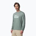 Pánské tričko Longsleeve Columbia Parsons Point LS Graphic Tee sedona sage heather framed peakscape 4