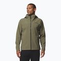 Pánská softshellová bunda Columbia Tennen Mountain Hooded Softshell stone green