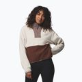 Dámská fleecová mikina Columbia Sequoia Grove II Half Zip Fleece dark stone/tobacco/iron