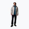 Pánská péřová bunda Columbia Arctic Crest Down Hooded flint grey 2