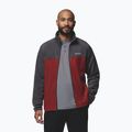 Pánská fleecová mikina Columbia Steens Mountain Full Zip 2.0 Shark/Red Oxide 4