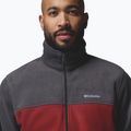 Pánská fleecová mikina Columbia Steens Mountain Full Zip 2.0 Shark/Red Oxide 7
