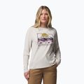 Dámské tričko Longsleeve Columbia Parsons Point LS Graphic Tee dark stone heather/all terrain
