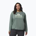Dámské tričko Longsleeve Columbia Parsons Point LS Graphic Tee sedona sage heather/all terrain