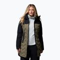 Dámský péřový kabát Columbia Mountain Croo III Mid Down stone green/black 5