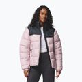 Dámská zateplená bunda Columbia Puffect III Full Zip mineral pink/black 4