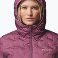 Dámská péřová bunda Columbia Delta Ridge II Long Down antique mauve 6
