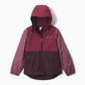 Dětská nepromokavá bunda Columbia Rainy Trails III Fleece Lined moonvista/rich wine/antique mauve
