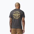 Pánské tričko na lezení Columbia Parsons Point SS Back Graphic Tee black heather blocky banner button 3