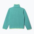 Dětská fleecová mikina Columbia Halvetia II Half Snap Fleece teal/black 2