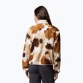Dámská fleecová mikina Columbia Sequoia Grove II Printed Half Zip camel brown ikatbloom 3