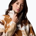 Dámská fleecová mikina Columbia Sequoia Grove II Printed Half Zip camel brown ikatbloom 5