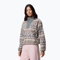 Dámská fleecová mikina Columbia Sequoia Grove II Printed Half Zip Iron Wizard Island 4