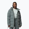 Dámská péřová bunda Columbia Amaze Puff Mid Hooded sedona sage 5