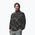 Pánská fleecová mikina Columbia Timber Crest MTR Fleece Printed HZ black/icypeaks