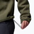 Dámská fleecová mikina Columbia Helvetia II Cropped Half Snap Fleece stone green/safari 6