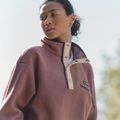Dámská fleecová mikina Columbia Helvetia II Cropped Half Snap Fleece antique mauve/mineral pink 9