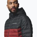 Pánská bunda Columbia Powder Lite II Hooded red oxide/shark 6