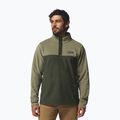 Pánská fleecová mikina Columbia Steens Mountain Half Snap II stone green/greenscape