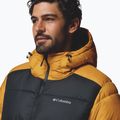 Pánská zateplená bunda Columbia Pike Lake II Hooded squash/black 6