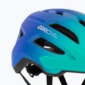 Dětská cyklistická helma Giro Fixture II matte aqua green/blue jewel fade 7